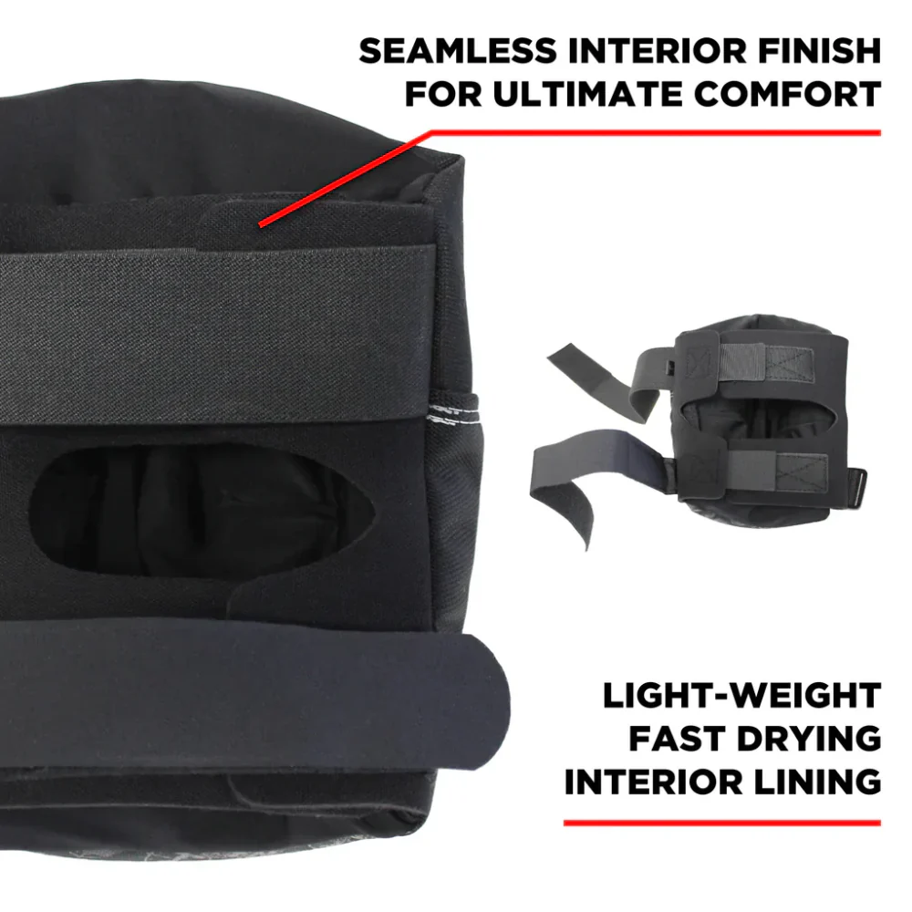 187 Killer Pads Pro Knee Pads Black/Black - Image 4