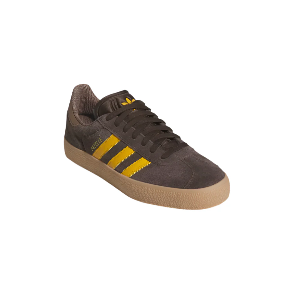 Adidas Gazelle ADV Brown/Yellow/Gum - Image 2