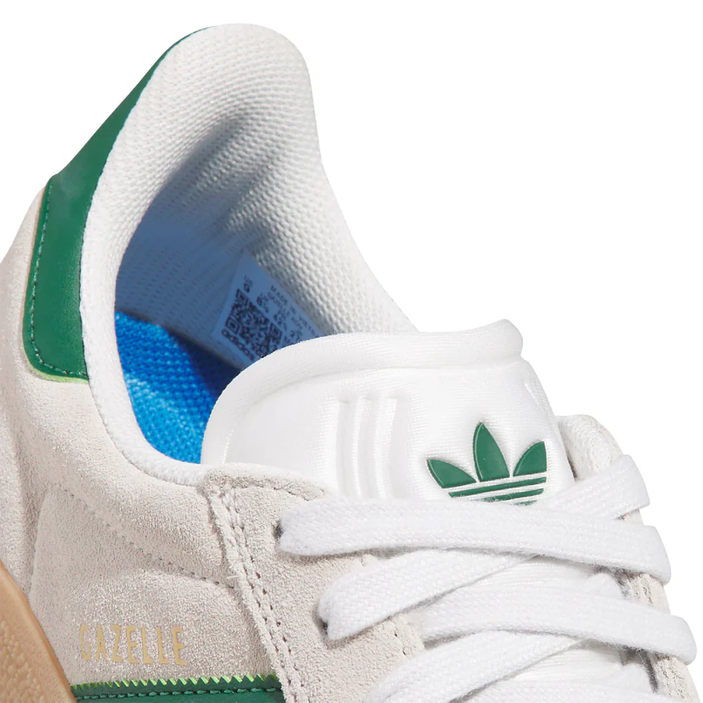 Adidas Gazelle ADV Crystal White/Green/Gum - Image 2