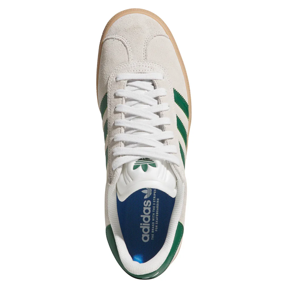 Adidas Gazelle ADV Crystal White/Green/Gum - Image 3