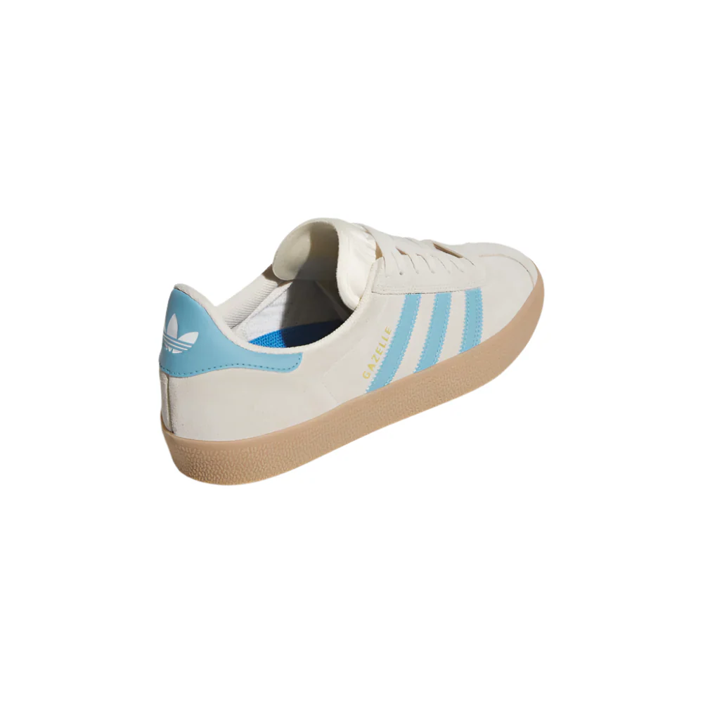 Adidas Gazelle ADV Wonder White/ Preloved Blue/ Gum - Image 4