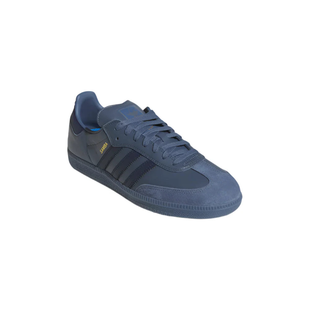 Adidas Samba Adv Preloved Ink/Preloved Ink/Gold Metallic - Image 3