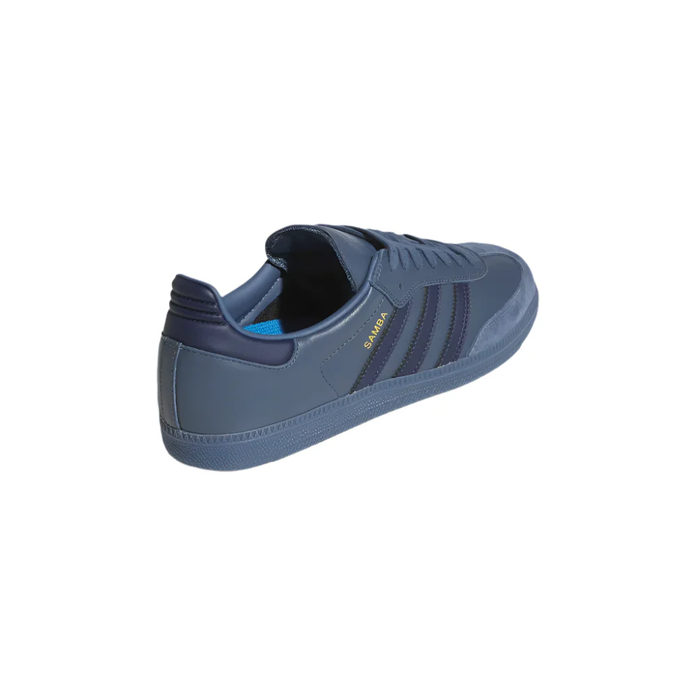 Adidas Samba Adv Preloved Ink/Preloved Ink/Gold Metallic - Image 4