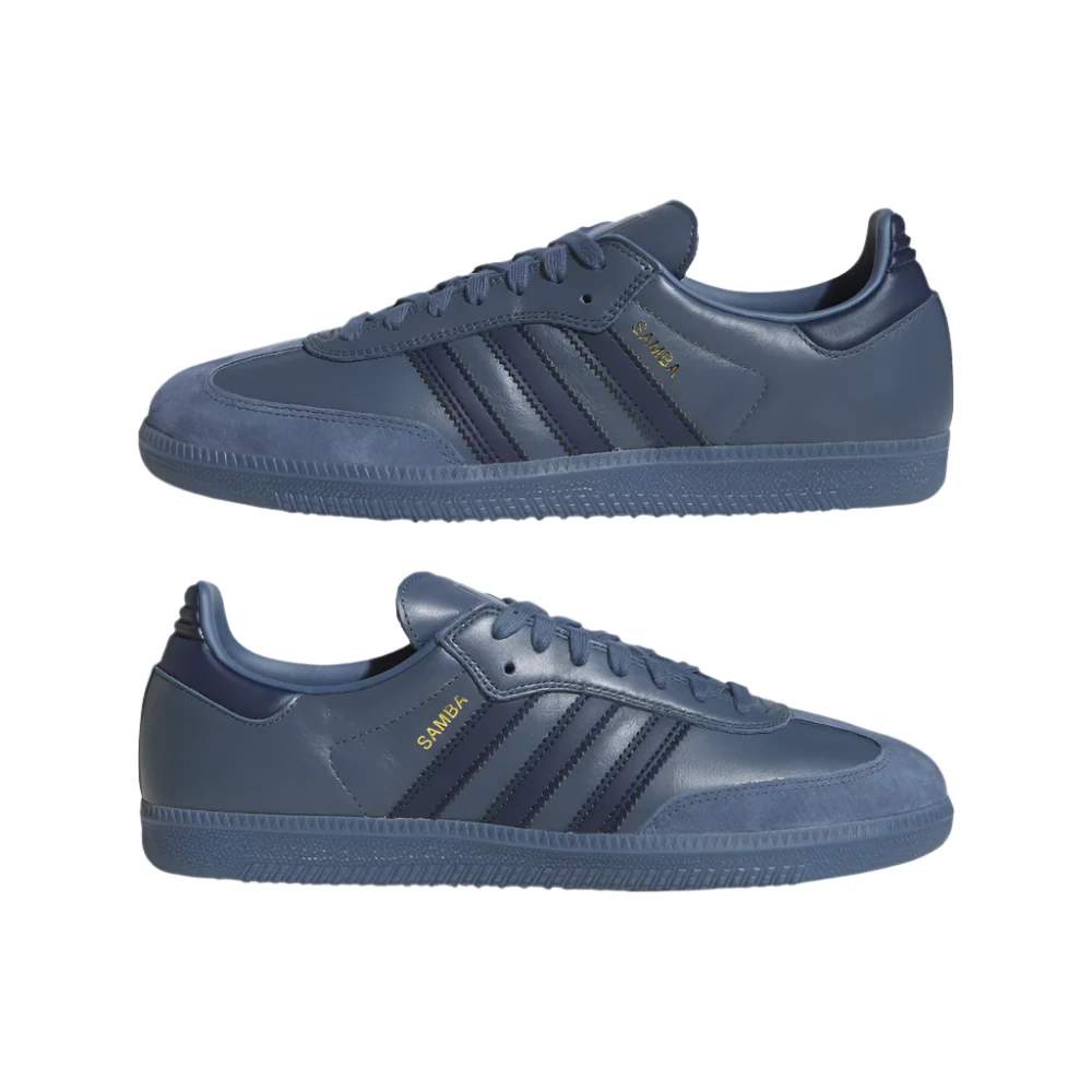 Adidas Samba Adv Preloved Ink/Preloved Ink/Gold Metallic - Image 5