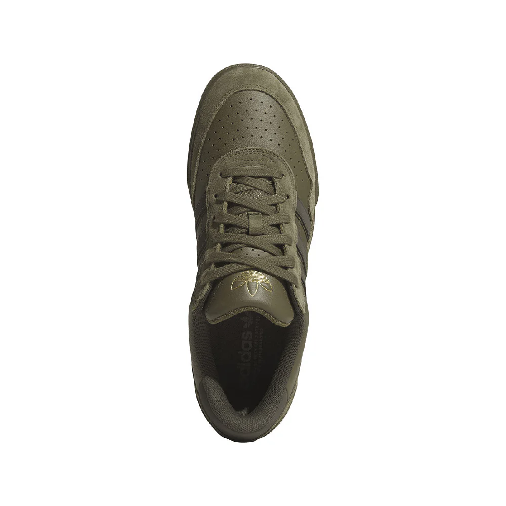 Adidas Tyshawn II Shoes Olive/Gum - Image 3