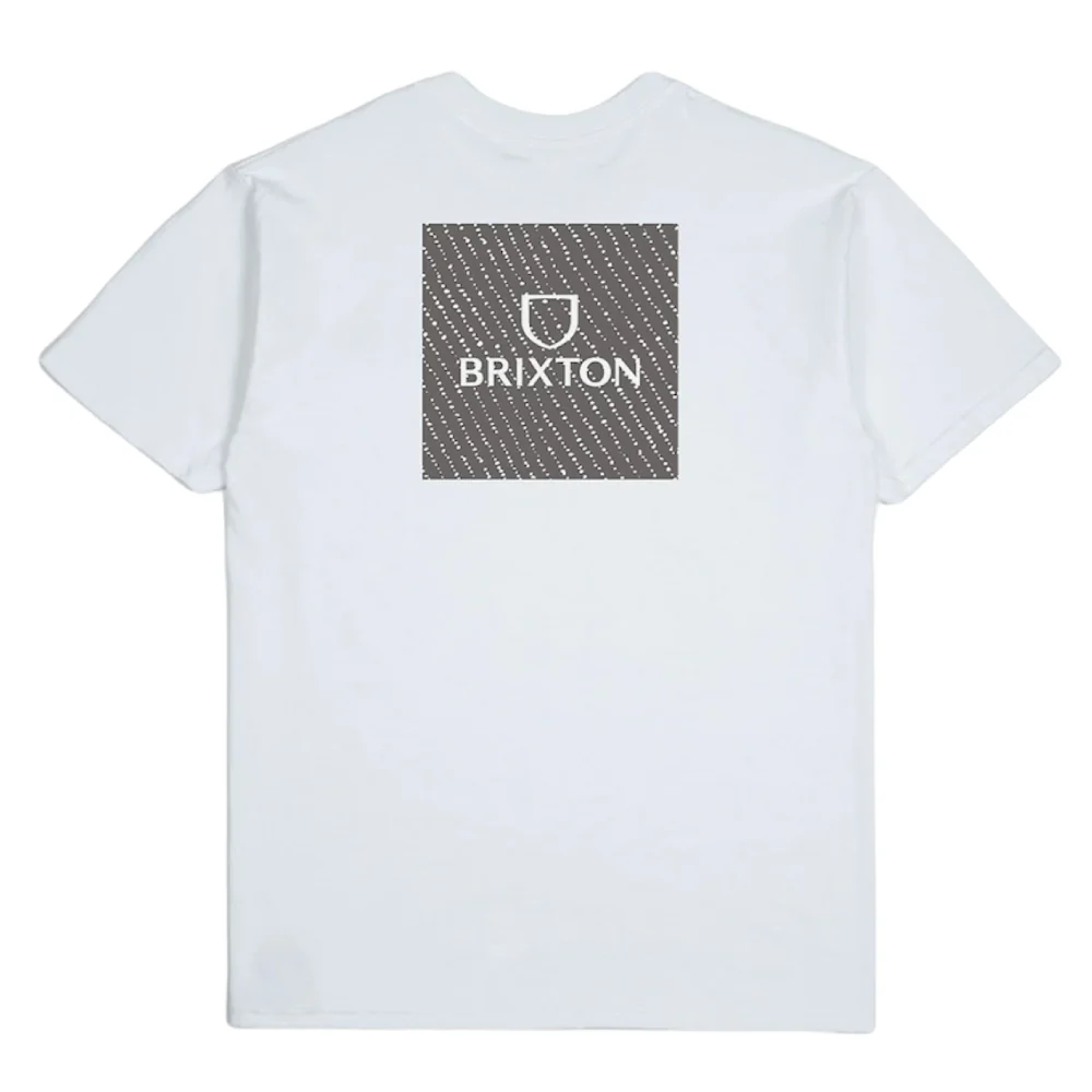 Brixton Alpha Square S/S White / Abstract - Image 2