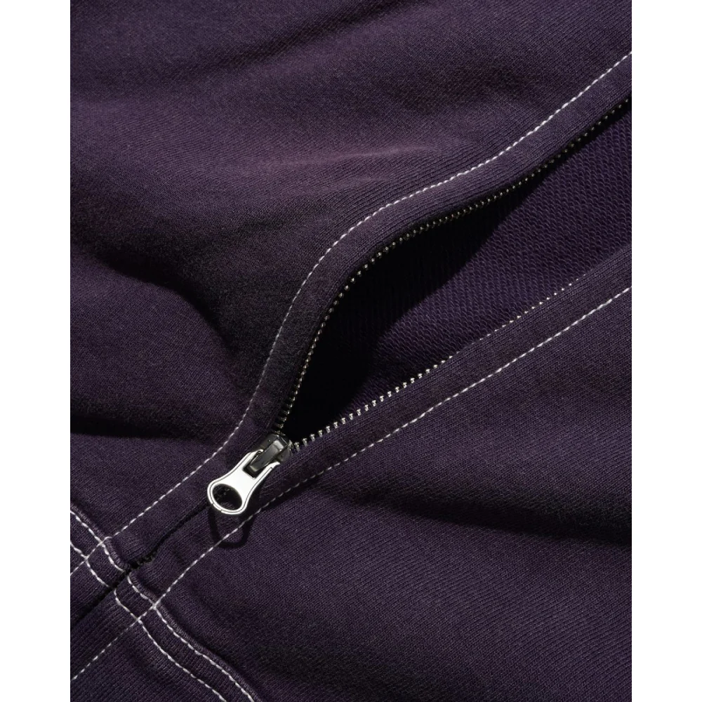 Butter Goods Sketch Zip-Thru Hood Eggplant - Image 2
