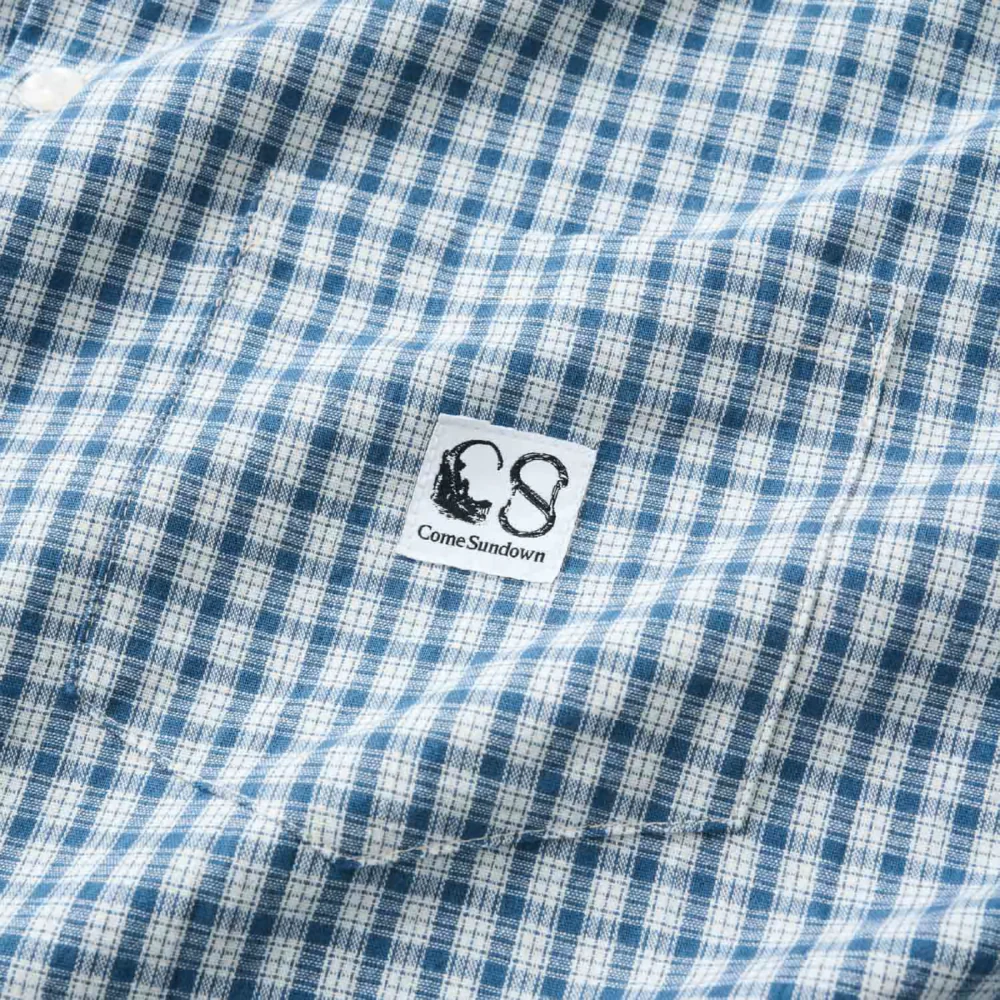 Come Sundown Found Missing Shirt Blue/White - Image 2