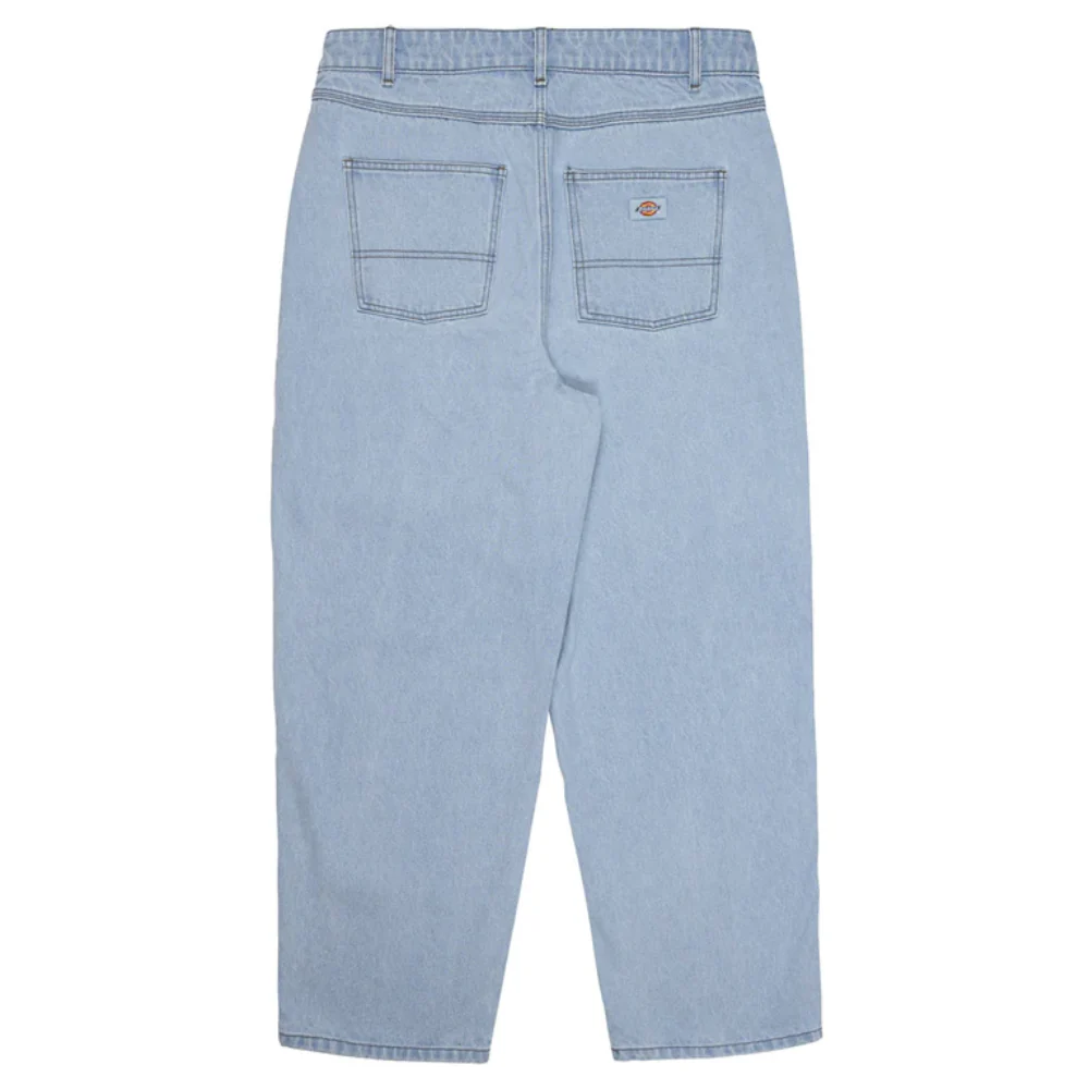Dickies Baggy 5 Pocket Jean Light Indigo - Image 2