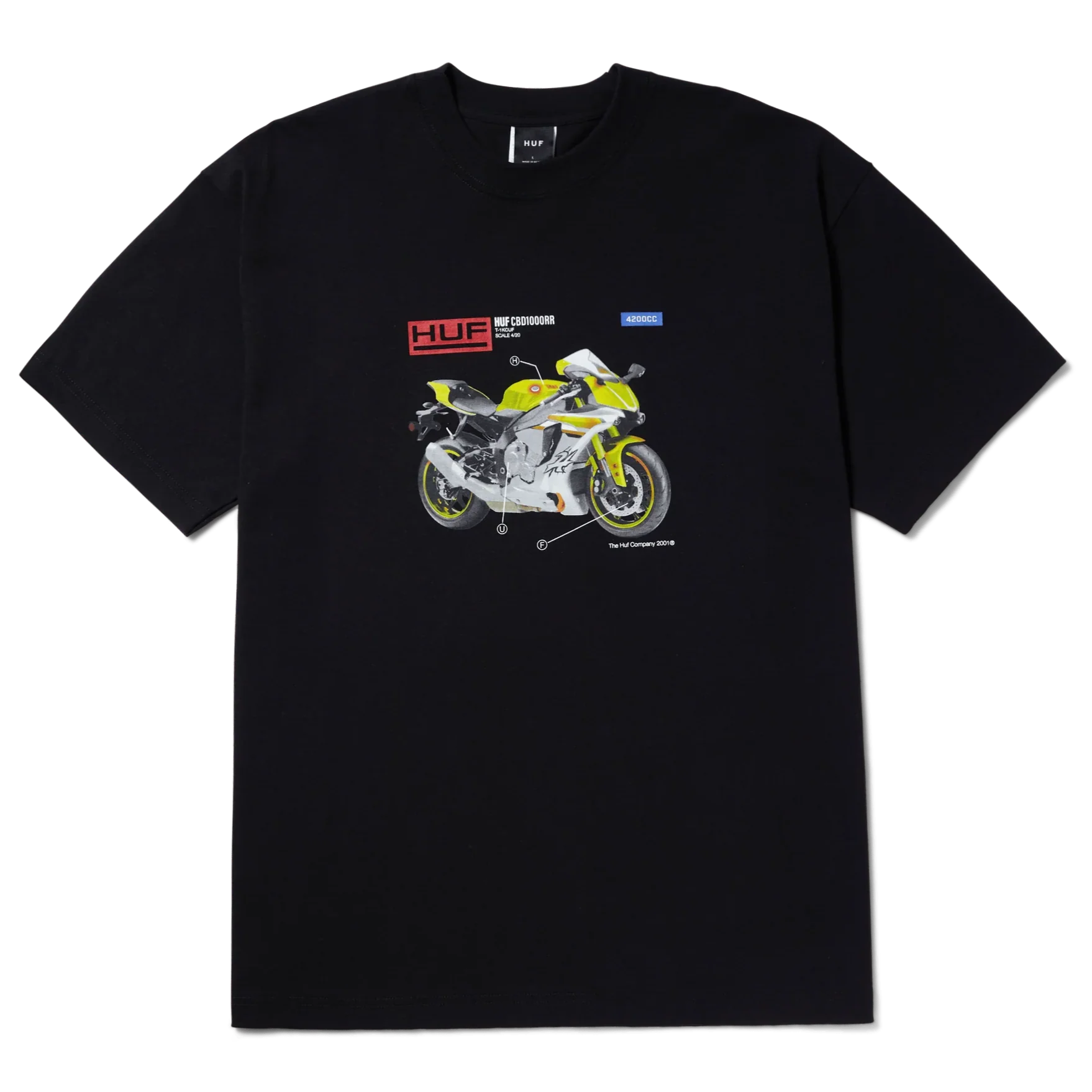 Huf 420 CC T-Shirt Black