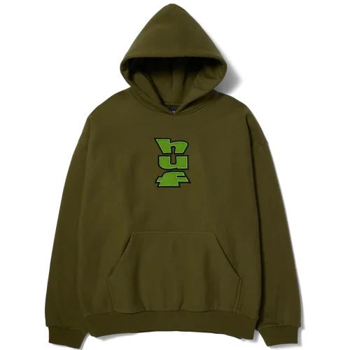 Huf Benton Heavyweight Fleece Heather Dried Herb