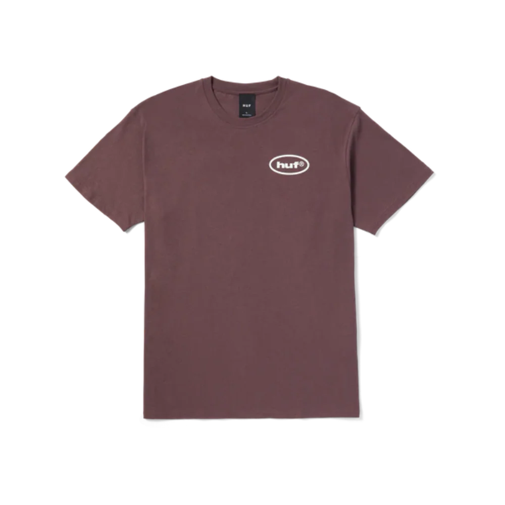 Huf Cousin Of Death T-Shirt Eggplant