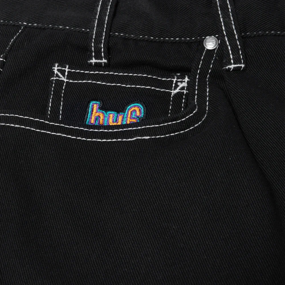 Huf Cromer Pant Black/White - Image 3