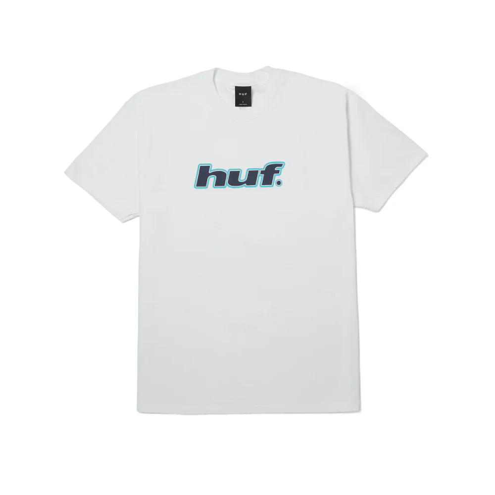 Huf H Dot White T-Shirt