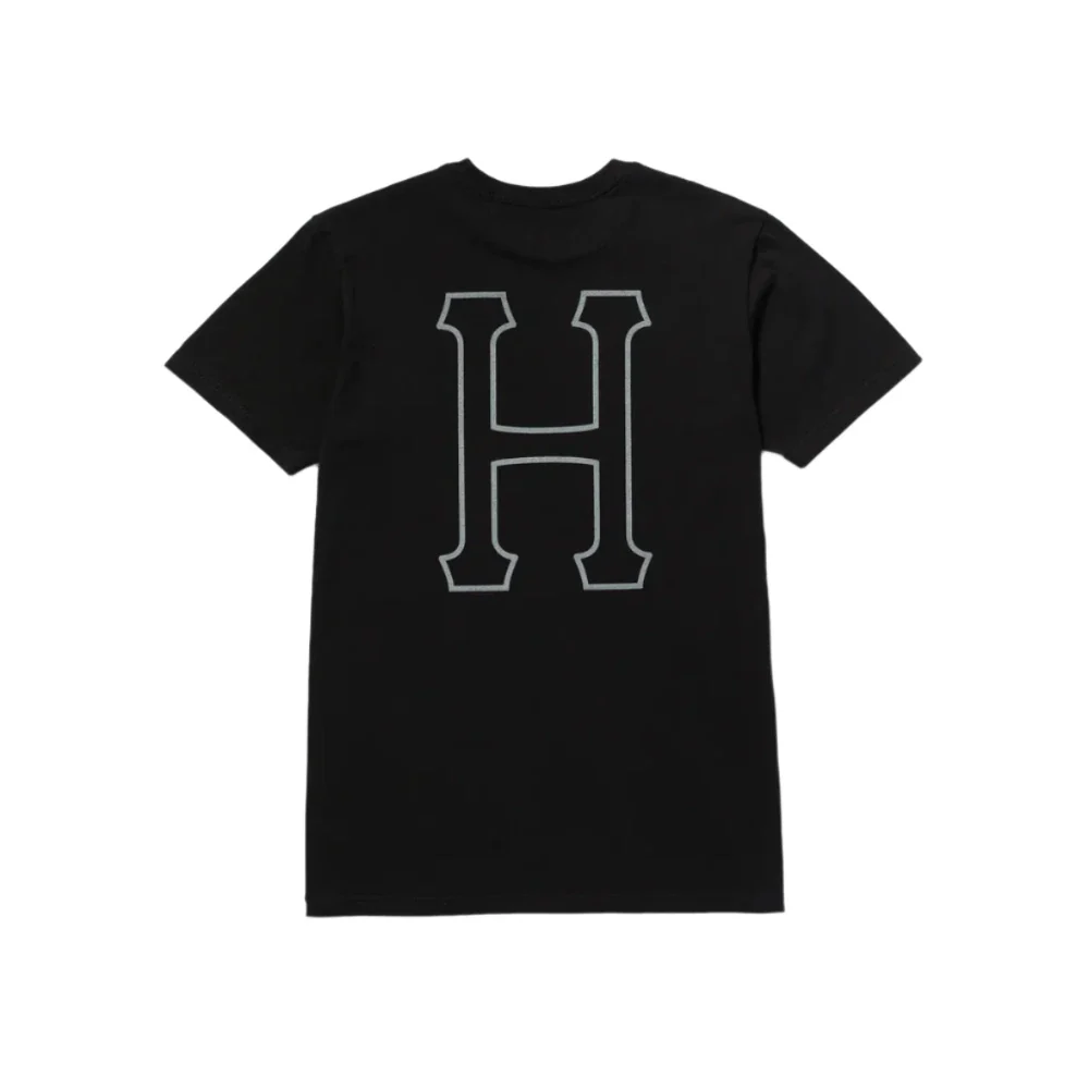 Huf Set H T-Shirt Black - Image 2