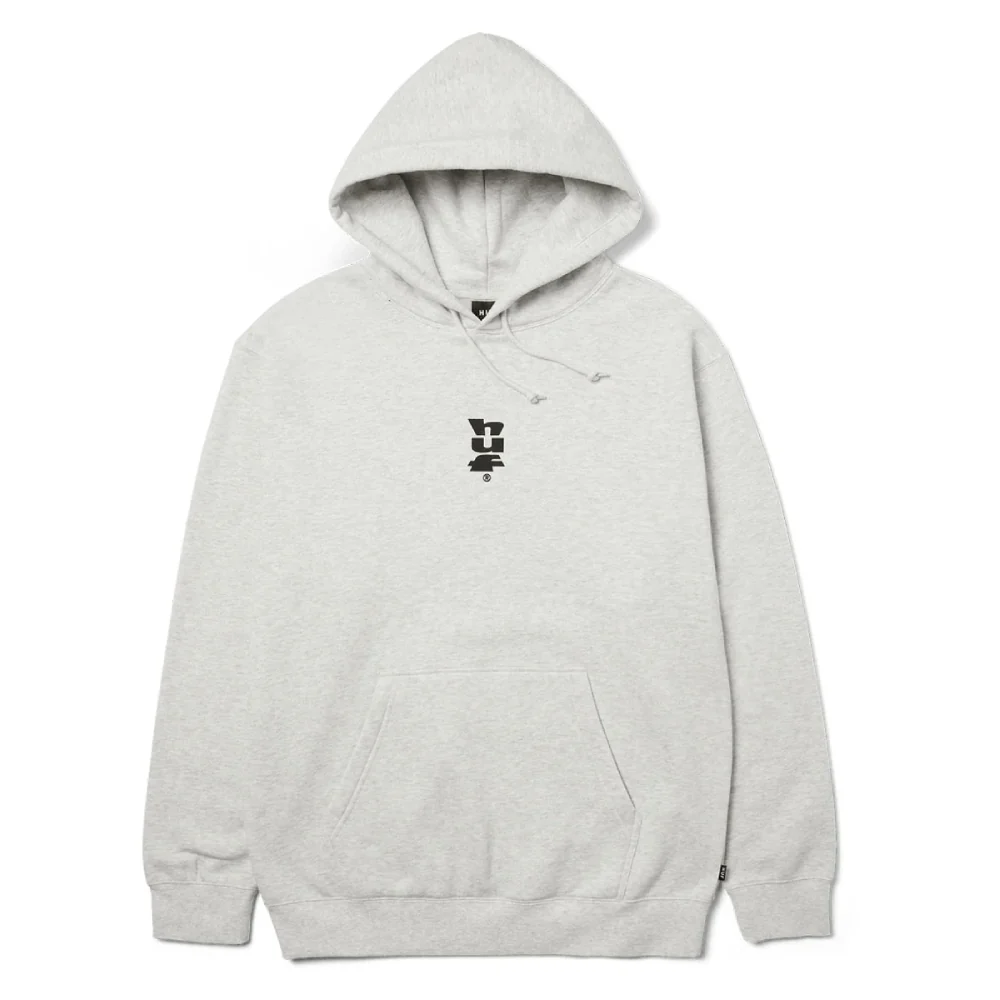 HUF Set Megablast Pullover Hood Ash