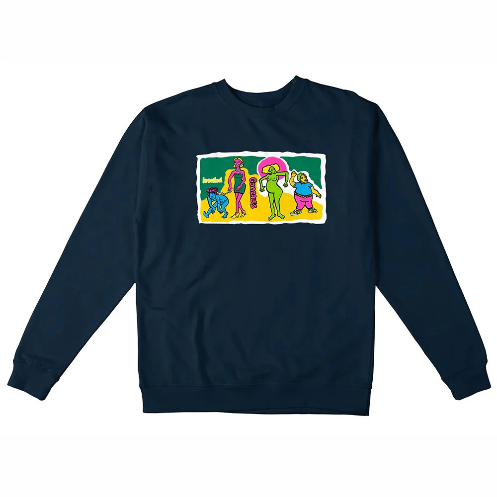 Krooked Family Affair Crew Navy