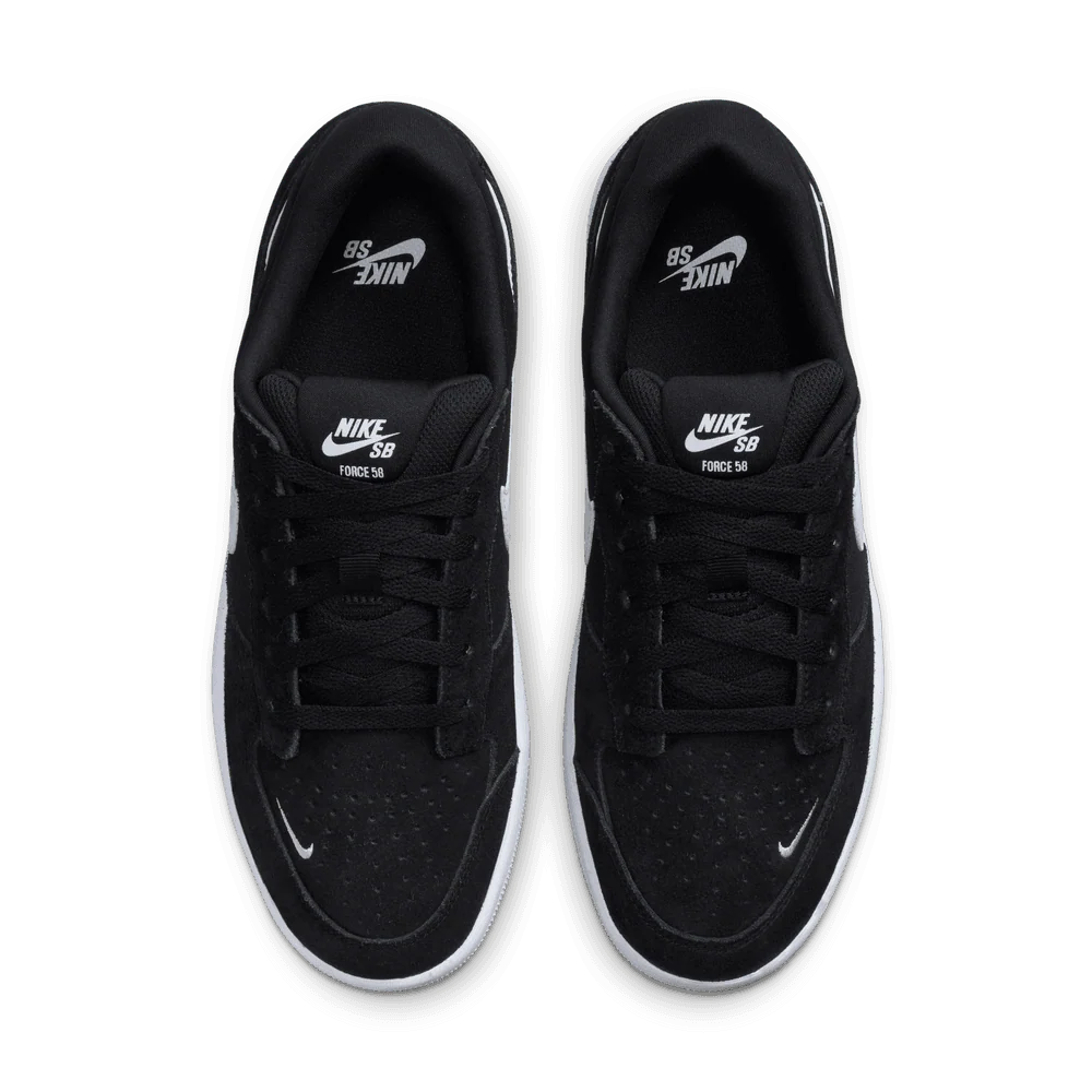 Nike SB Force 58 Black/White - Image 3