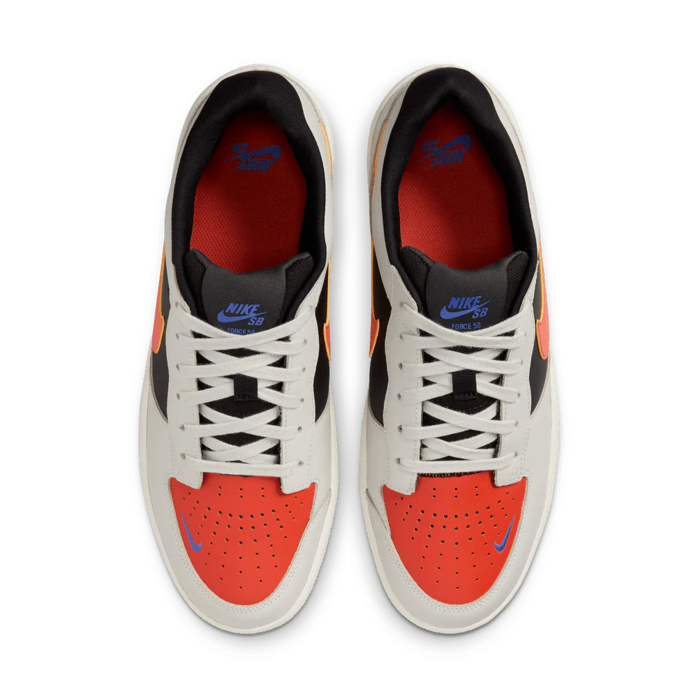 Nike SB Force 58 Premium Light Bone/Cosmic Clay-Black - Image 4