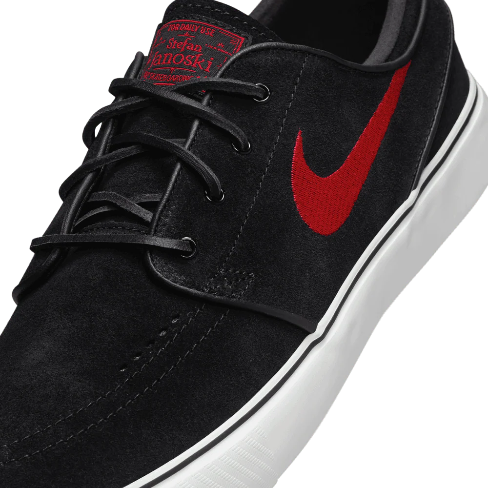 Nike SB Zoom Janoski OG+ Black/University Red/White - Image 10