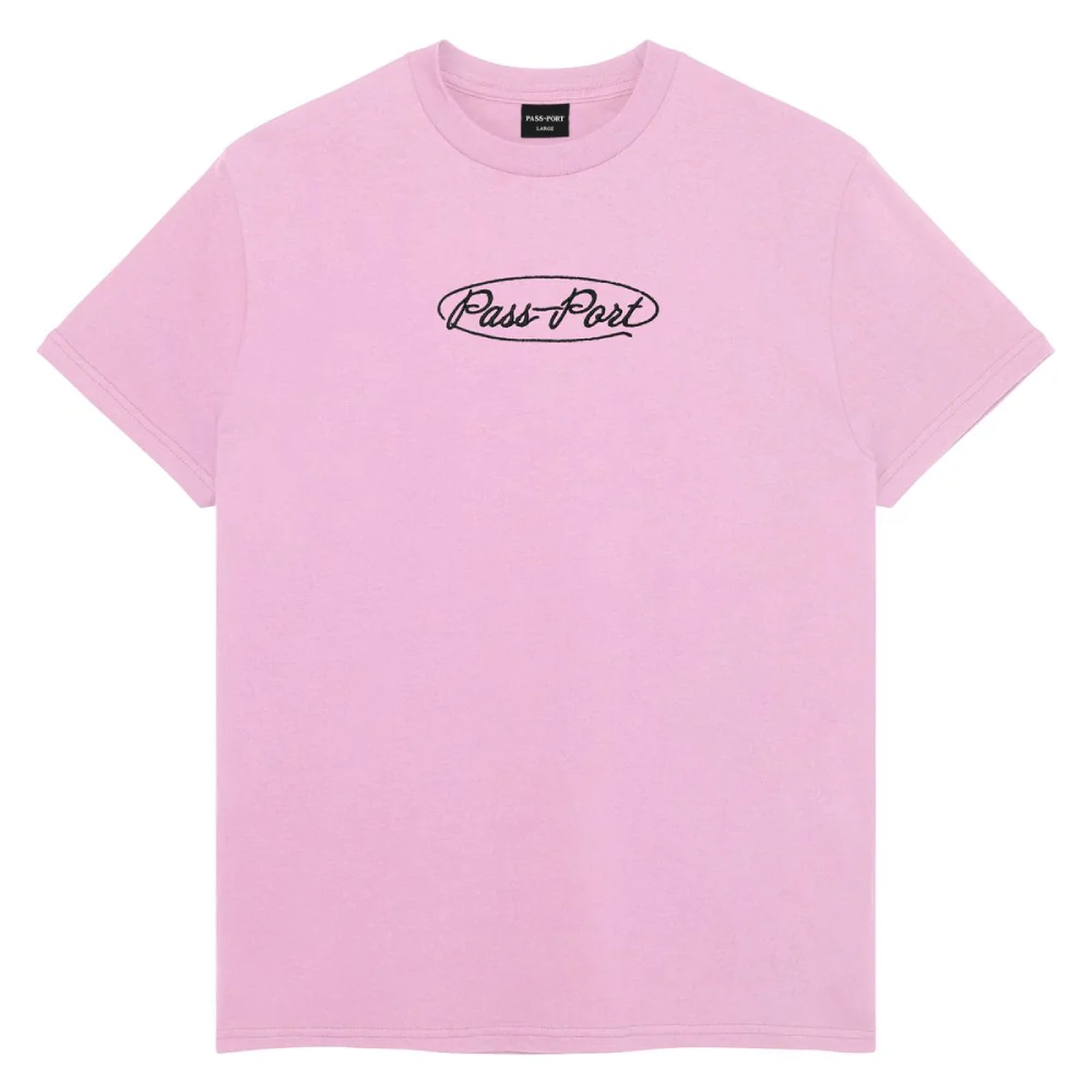 Pass~Port Ovalit T-Shirt Light Pink