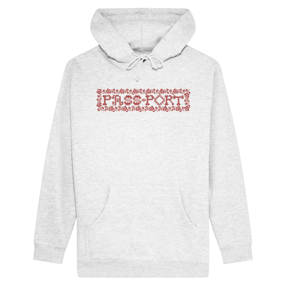 Pass~Port Rosary Hood White Marle