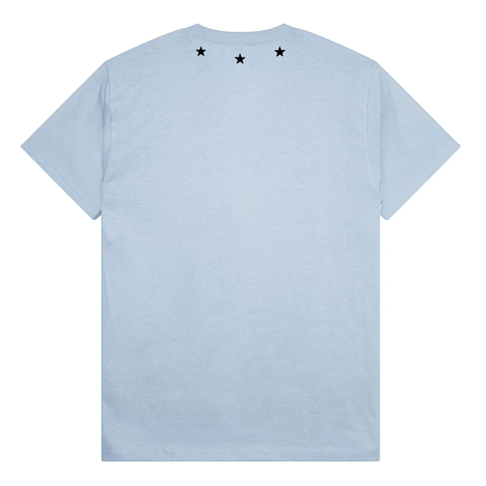Pass~Port Seafood Staff T-Shirt Stonewash Blue - Image 2
