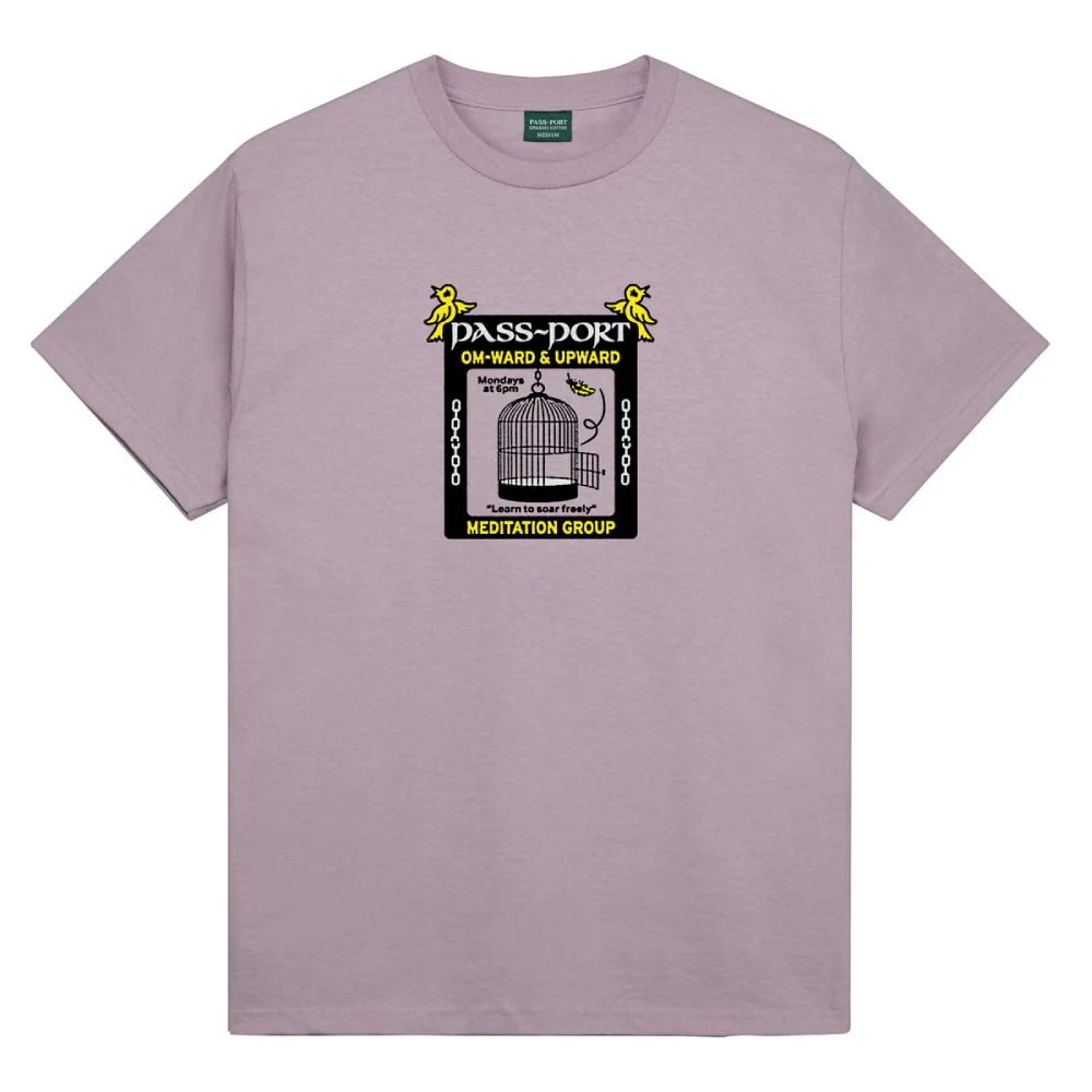 Pass~Port Transcendental Organic Cotton T-Shirt Dusty Lilac
