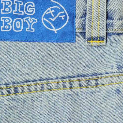 Polar Big Boy Jeans Light Blue OG Logo - Image 4