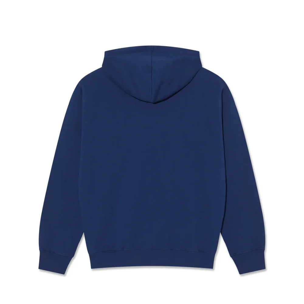 Polar Dave Hoodie Surf Logo Royal Blue - Image 2