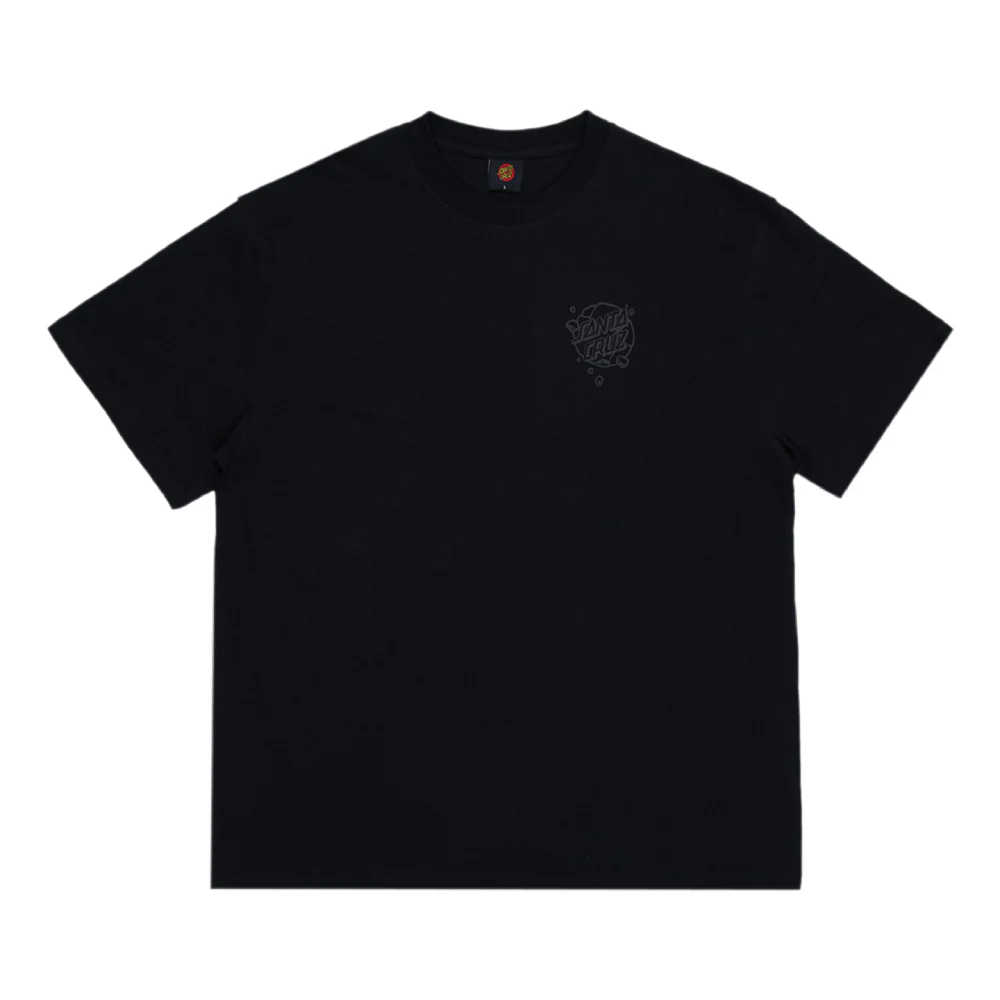 Santa Cruz Roskopp Destruct Face Short Sleeve Box Fit T-Shirt Mono