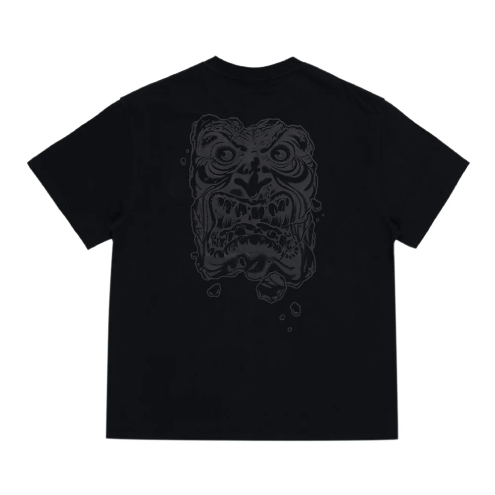 Santa Cruz Roskopp Destruct Face Short Sleeve Box Fit T-Shirt Mono - Image 2