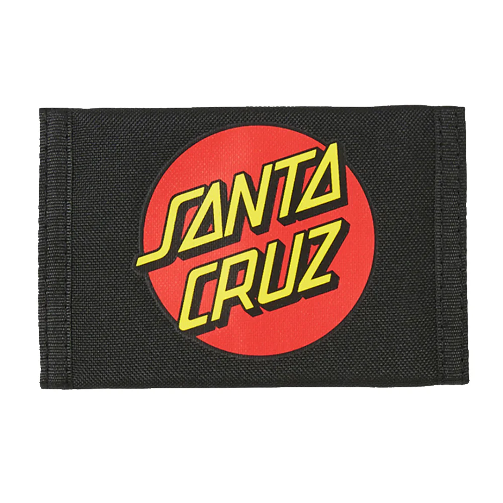 Santa Cruz Wallet Classic Dot Velcro Black