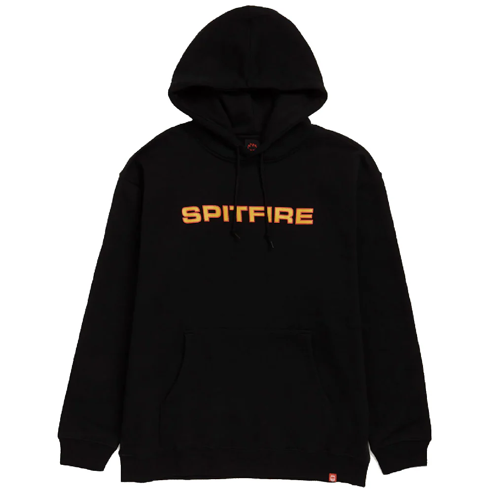 Spitfire Classic 87 Hoodie Black/Red/ Gold