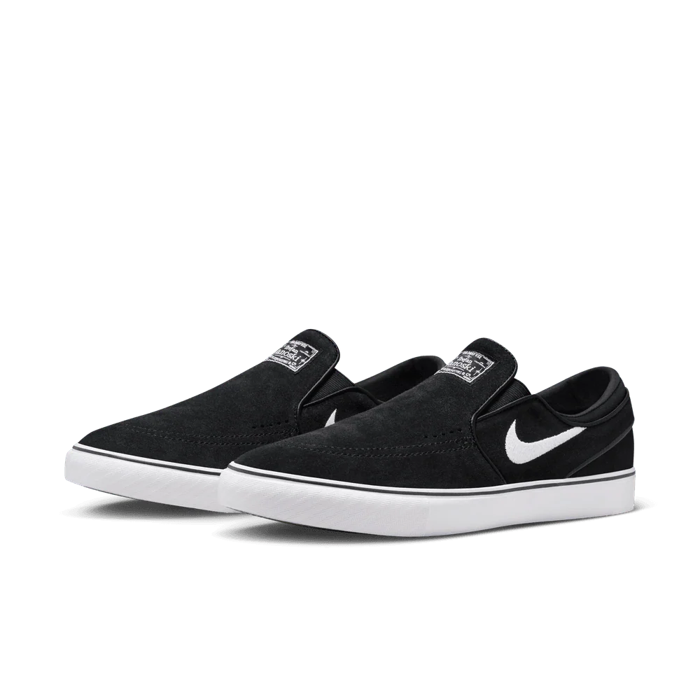 Nike SB Janoski+ Slip On Black/White - Image 3